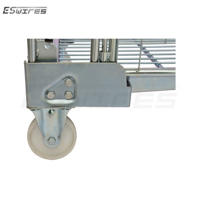 2-sided nestable rolltainers caster