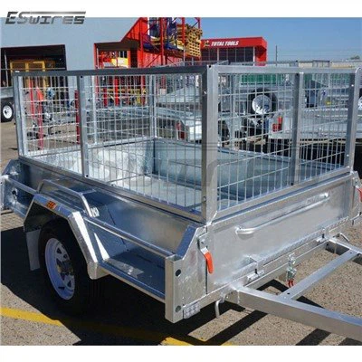 รถพ่วงกล่องกรง 6x4