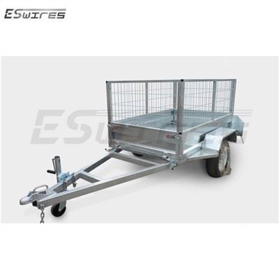 รถพ่วงเพลาคู่พร้อมกรง