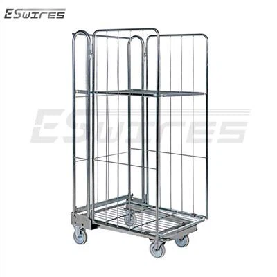 กรงรถเข็นคอนเทนเนอร์ม้วน