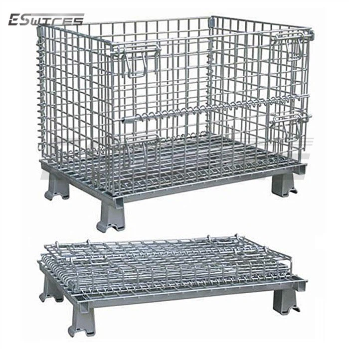 Wire Mesh Pallet Basket Container
